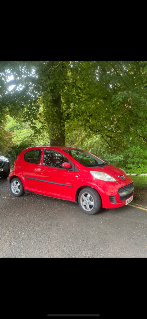 **Peugeot 107 Verve 1.0 – 2009 – 91k miles – £600 ono**