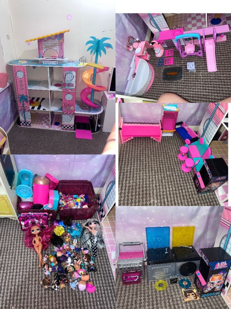 L.O.L. Surprise! Dollhouse with Dolls and Accessories