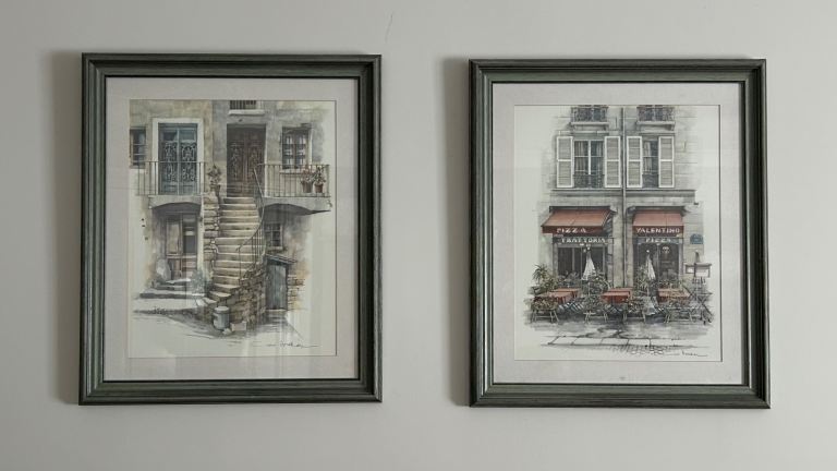Two Framed Watercolour Prints By Colin Warden