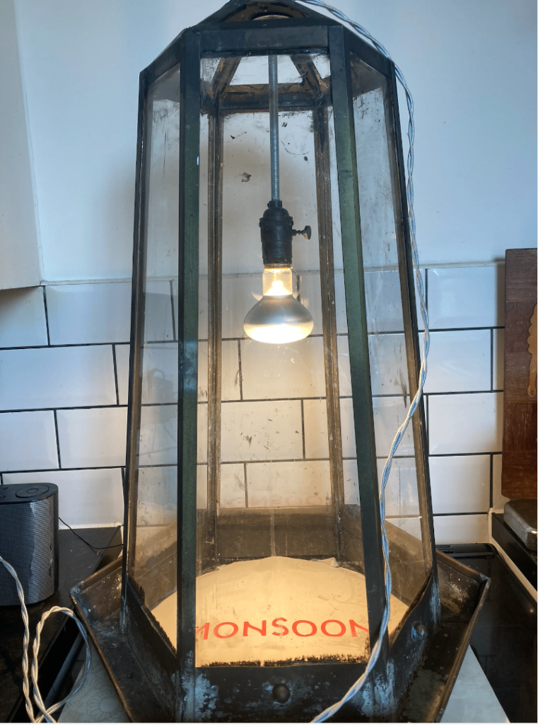 3 hanging/ceiling lamps for conservatory and garden