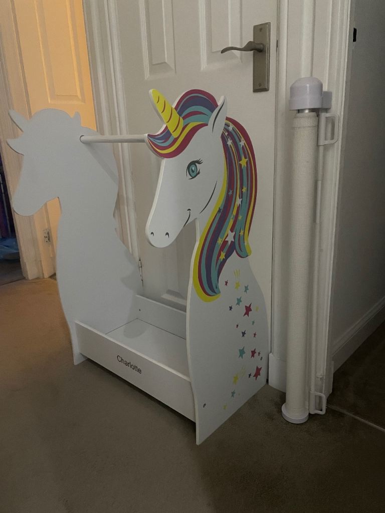 Unicorn Kids Wardrobe/Storage – Good Condition
