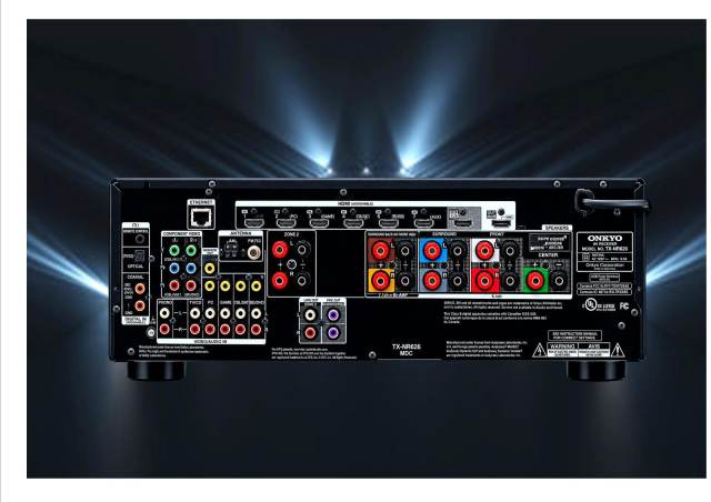 Onkyo TX-NR626 160X7 watts bluetooth AV amplifier/Remote | in
