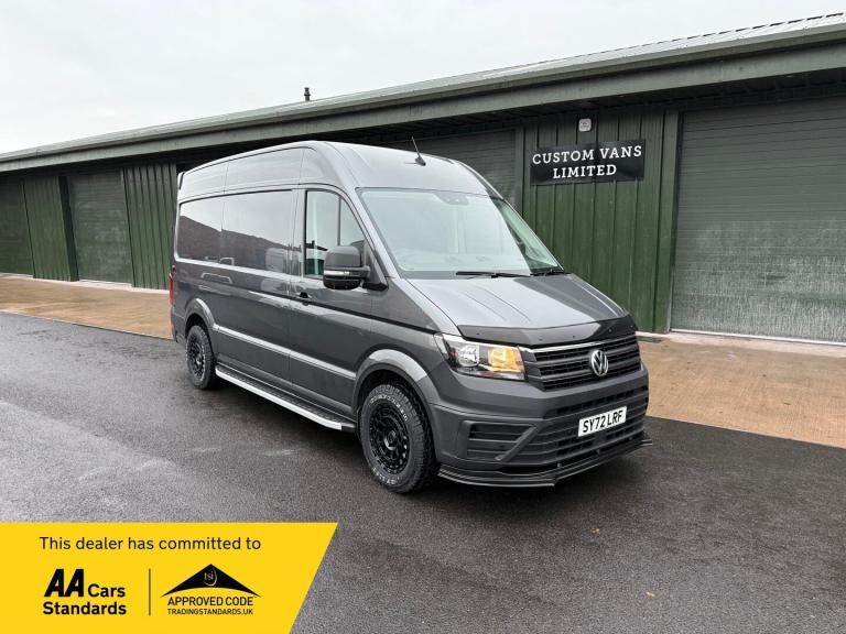VOLKSWAGEN CRAFTER TRENDLINE AUTO 2.0TDI 180PS MWB GREY ***VAT INCLUDED***