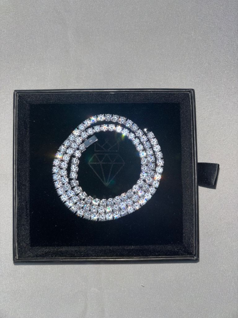 Moissanite Tennis Chain