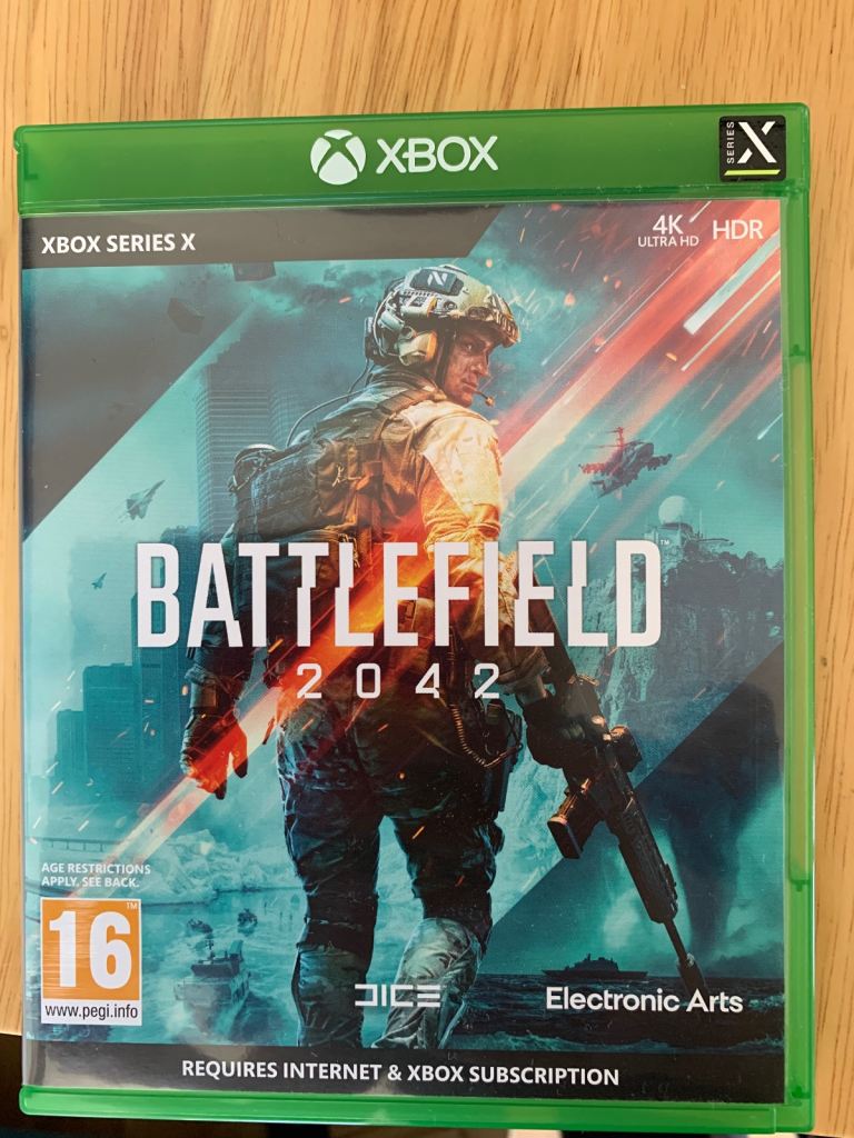 Xbox series s and 1 Battlefield 2042 
