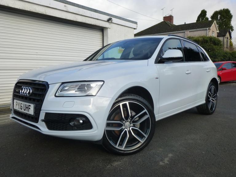 AUDI Q5 2.0 TDI 190 BHP S LINE PLUS QUATTRO S-TRONIC EURO6 ULEZ 2016