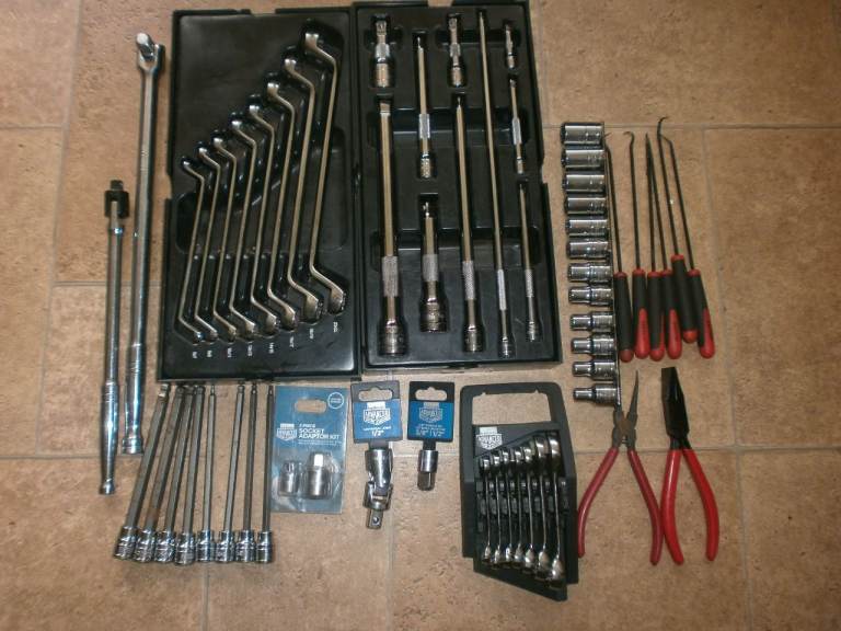Tools Halfords advanced – Spanners, Sockets, Pliers, breaker bars etc as new 