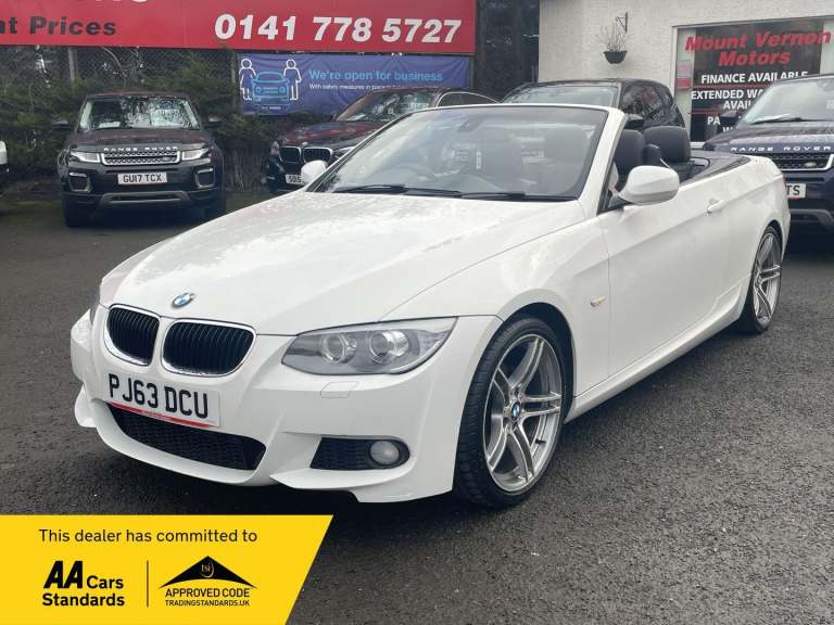 2013 BMW 3 Series 2.0 320d M Sport Auto Euro 5 2dr CONVERTIBLE Diesel Automatic