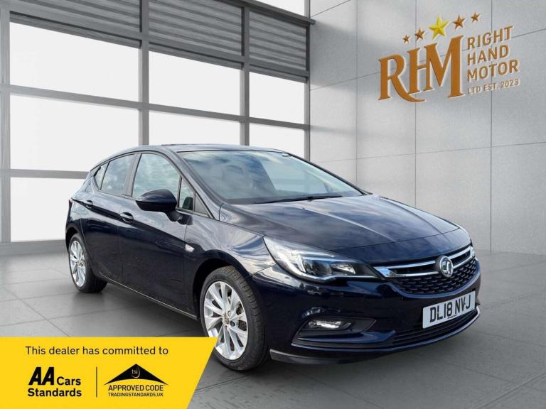2018 Vauxhall Astra 1.0T ecoTEC Design 5dr HATCHBACK PETROL Manual