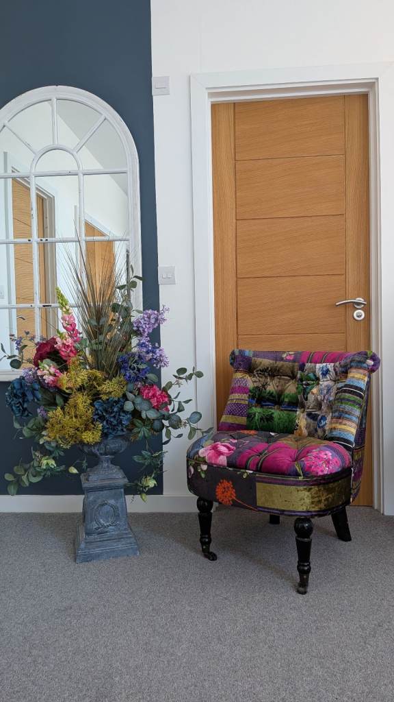Patchwork Accent Chair