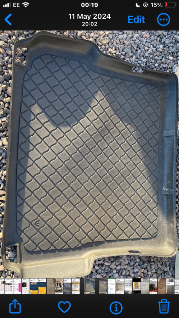 Boot liner, good (new) condition   