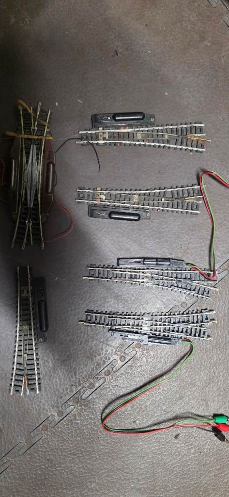 Model Railway Track Points & Wires – Mixed Bundle