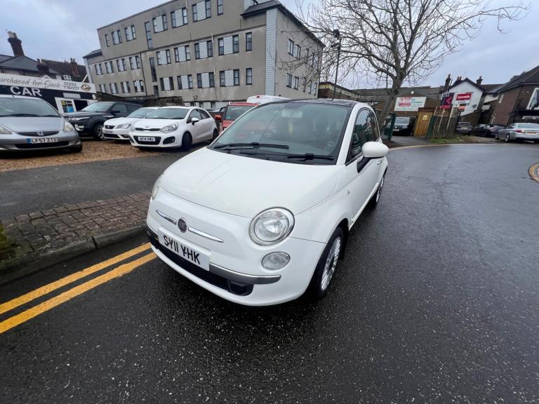 2011 Fiat 500 1.2 Lounge 3dr [Start Stop] HATCHBACK Petrol Manual