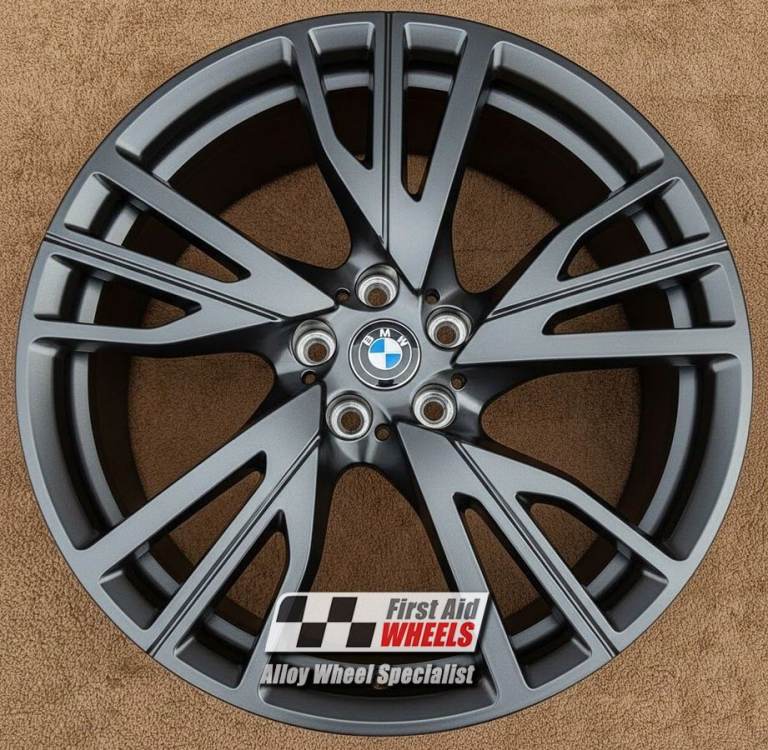image for R634AM Swap BMW I8 4x 20'' GENUINE STYLE 470 MATT ANTHRACITE GREY ALLOY WHEELS