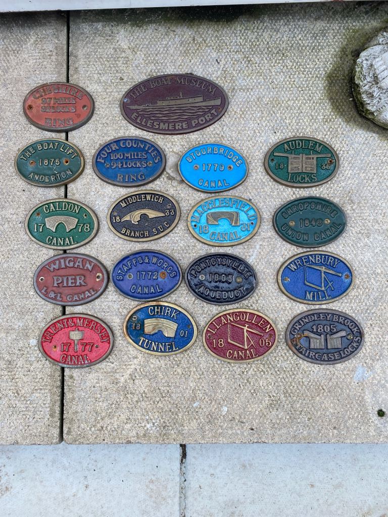 Brass navigation  Plaques 