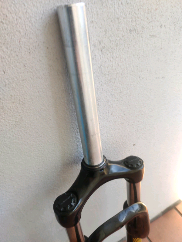 Mountain bike 27.5 inch suspension front fork with headset bearings 