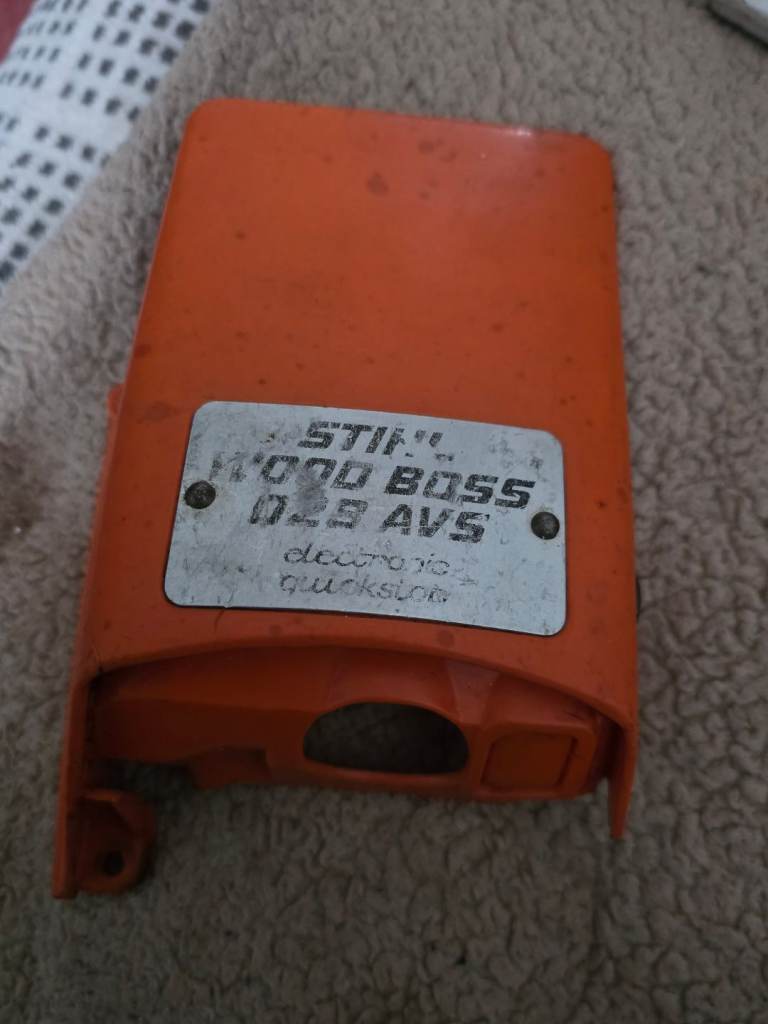 Stihl wood boss 028 avs engine cover