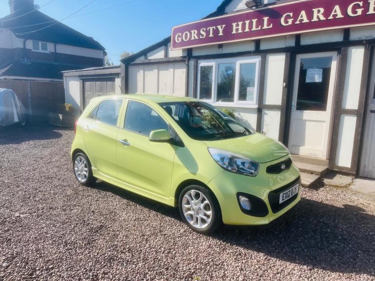 2012 Kia Picanto 1.25 3 5dr HATCHBACK Petrol Manual