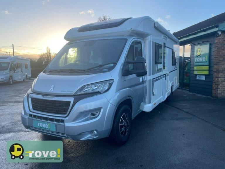 Bailey Alliance 76-4T 4 berth 4 belt end washroom, rear fixed singles motorhome