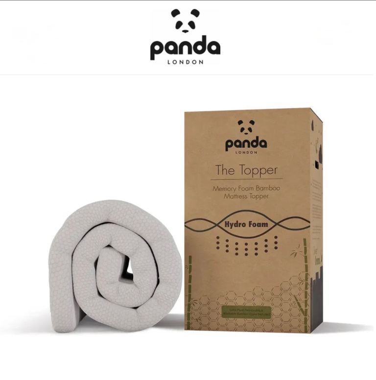 Panda Bamboo Super King Mattress Topper