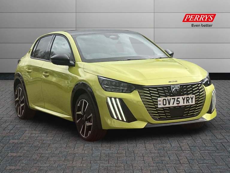 2025 Peugeot 208 1.2 Hybrid 110 GT 5dr e-DSC6 Hatchback PETROL Automatic