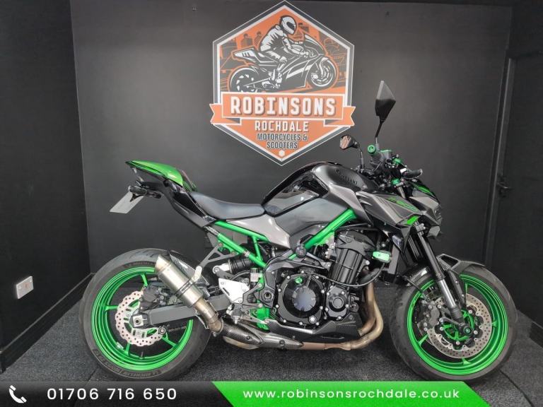 2023 23 Kawasaki Z900 5977 miles. The bike has had number of upgrades