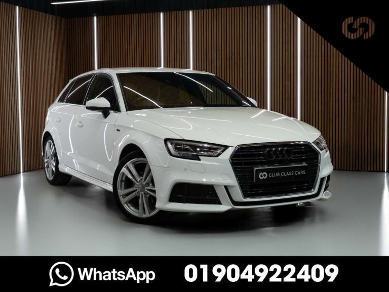 2016 Audi A3 1.4 A3 Sportback S Line TFSI Semi-Auto 5dr Hatchback Petrol Automatic