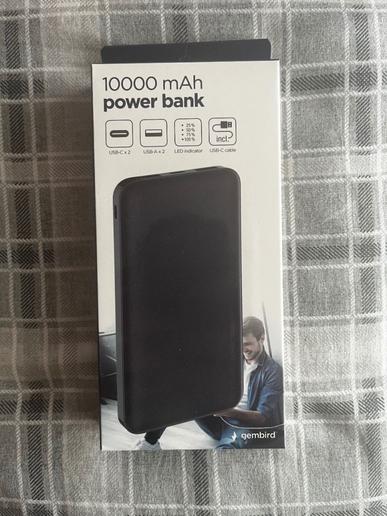 Gembird 10000 mAh Power Bank
