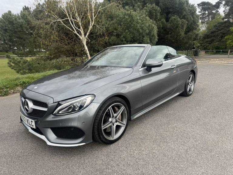 2017 Mercedes-Benz C Class 2.1 C250d AMG Line (Premium Plus) Cabriolet 2dr Diesel G-Tronic+ Euro ...