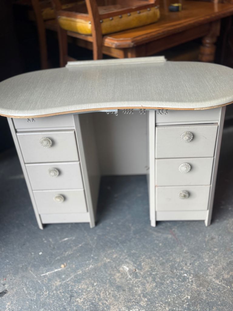 Vintage Upcycled Sewing Desk