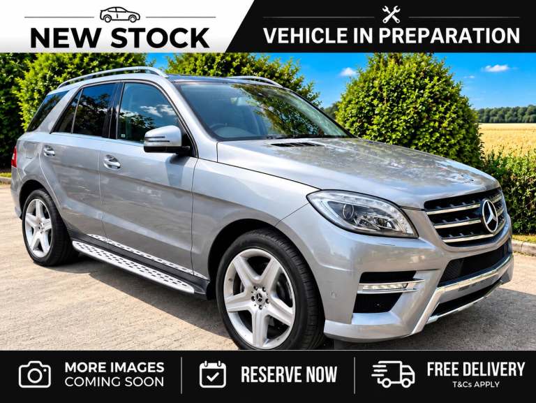 2014 64 MERCEDES BENZ ML250 AMG LINE PREMIUM 2.1 BLUETEC 4WD 204BHP EURO 6