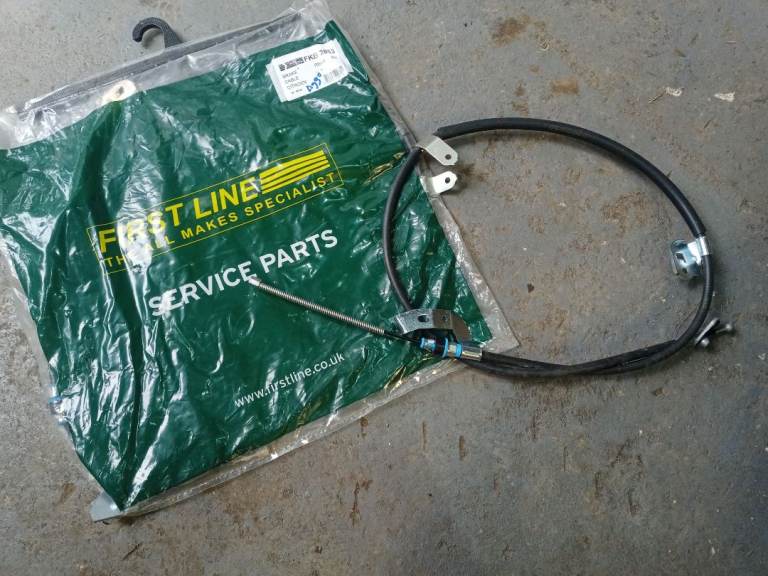 Toyota Aygo handbrake cables