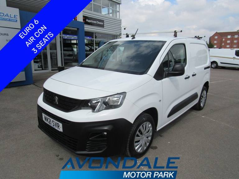 2021 Peugeot Partner 1.5 BlueHDi 1000 Professional Standard Panel Van 5dr Diesel Manual SWB Euro ...