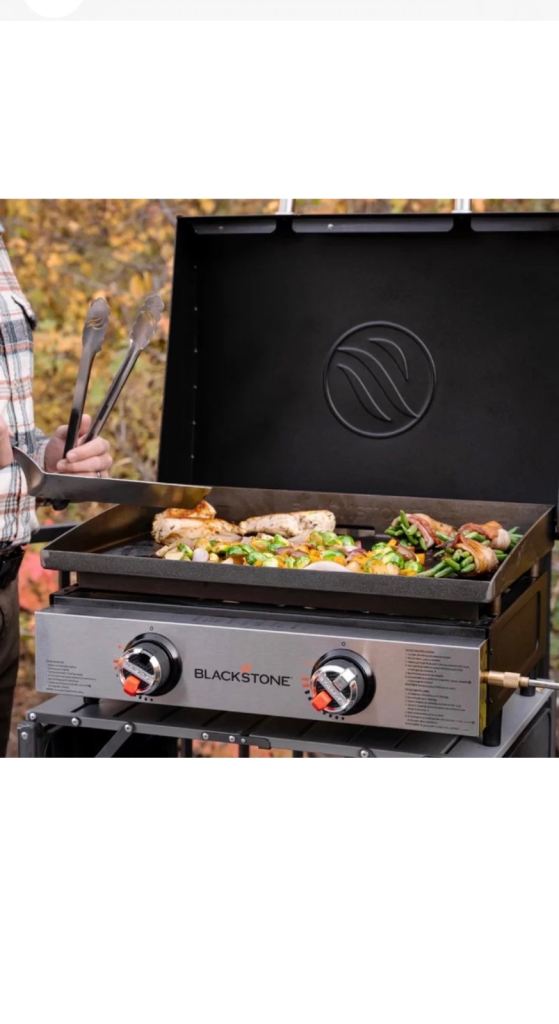 Blackstone 2-Burner Gas Griddle – Good Condition