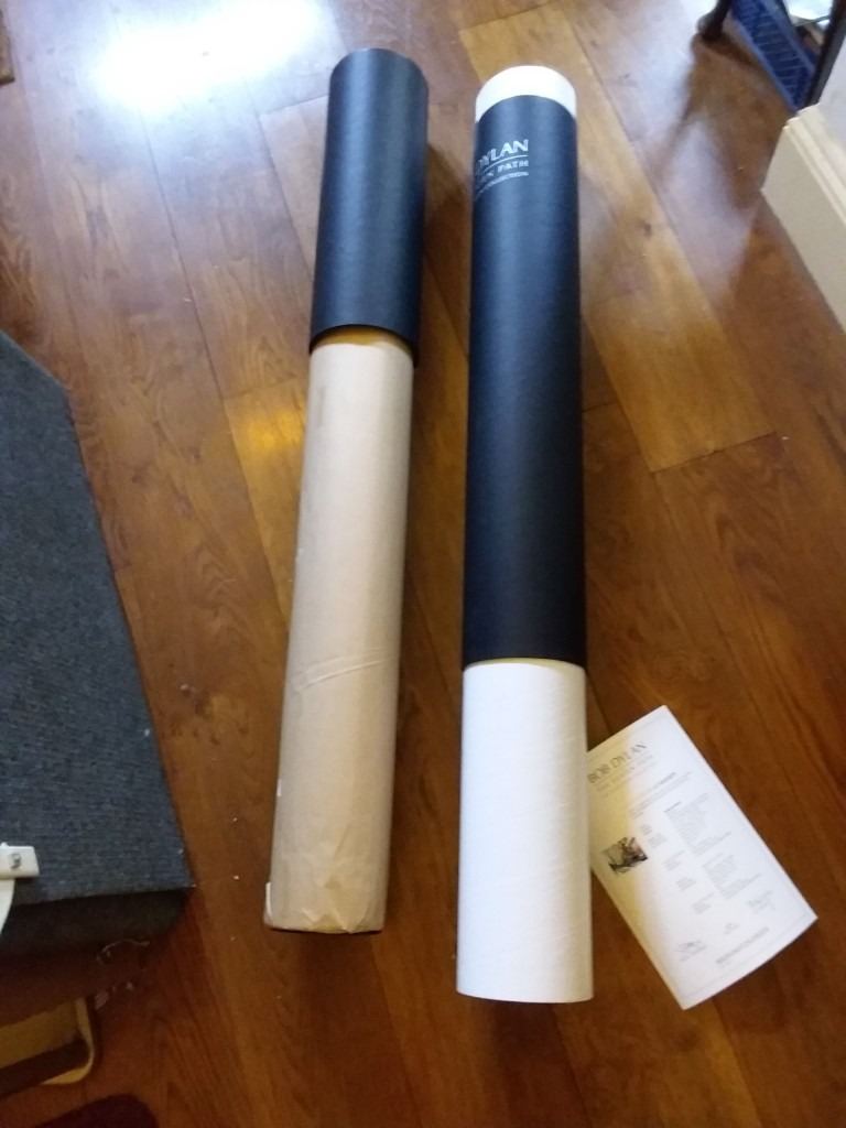 Ultra rare Bob Dylan art print