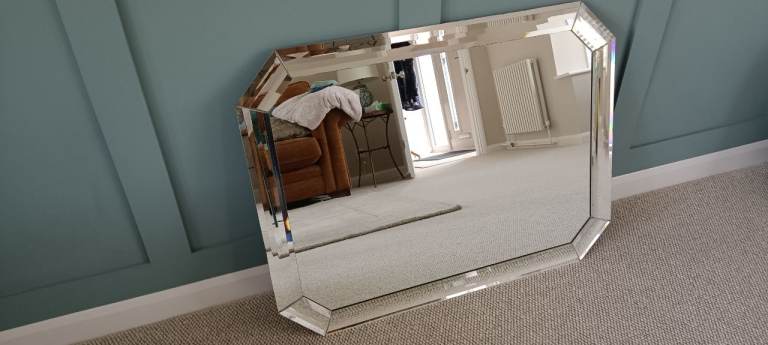 Art Deco style wall mirror