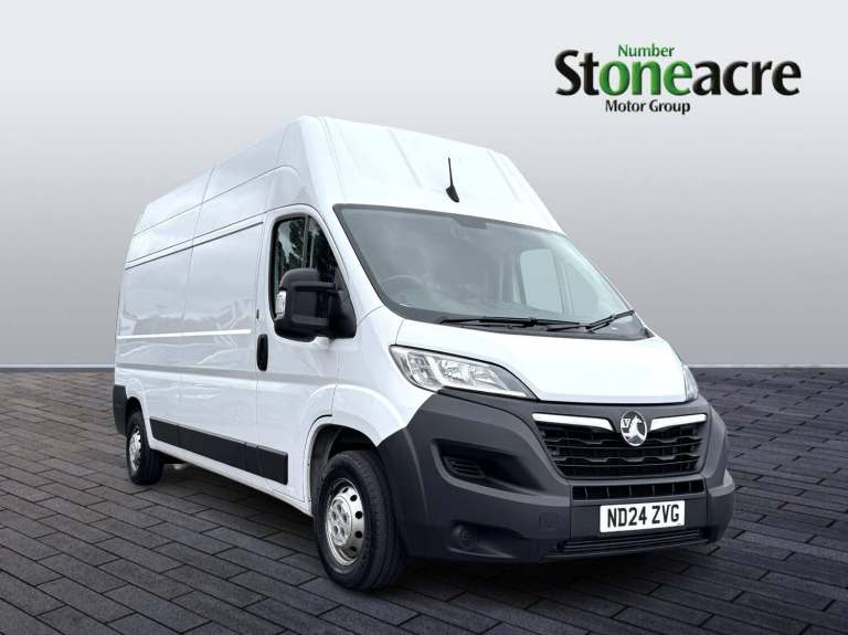 2024 Vauxhall Movano MOVANO Prime 2.2D 140 M6 L3H3 3500 Panel Van PANEL VAN Diesel Manual