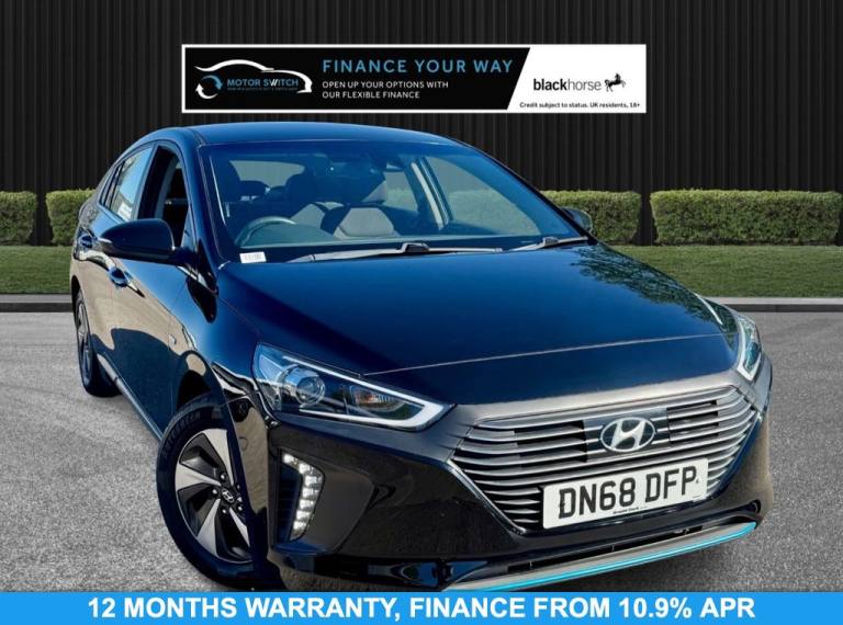 2018 68 HYUNDAI IONIQ 1.6 H-GDI GPF PREMIUM HATCHBACK 5DR PETROL HYBRID DCT EURO