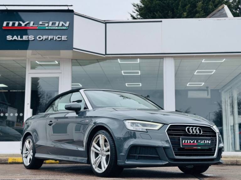 2018 Audi A3 1.5 TFSI S Line 2dr S Tronic CONVERTIBLE PETROL Automatic