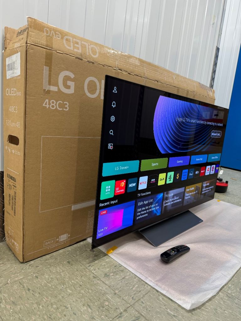 LG C3 48 Inch Oled Smart 4K UHD HDR Tv OLED48C36LA