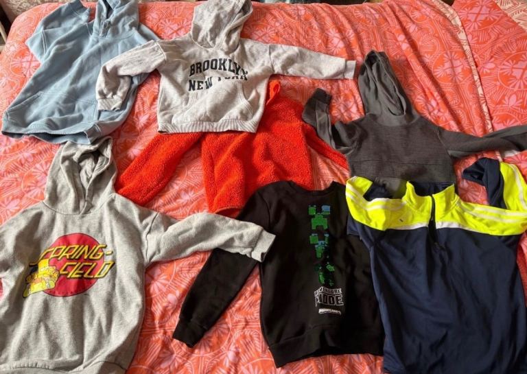  Kids Jumpers & Hoodies - Good Condition Bundle