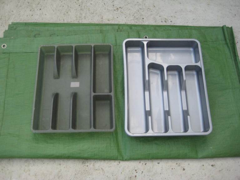 2 Plastic Drawer Organisers for £2.00 Each or 2 for £3.00