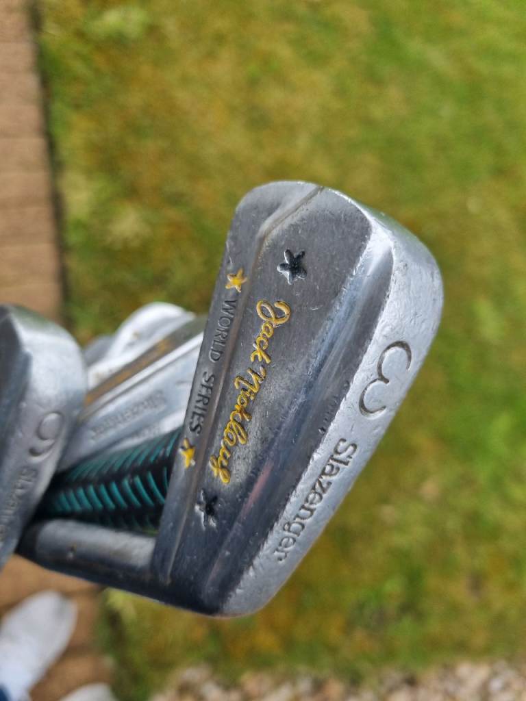 Slazenger Jack Nicklaus World Series Golf Irons - 3, 4, 6, 7, 8, 9, Sand