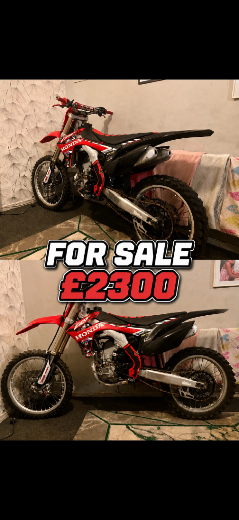 Crf250r motorbike Motorcross 
