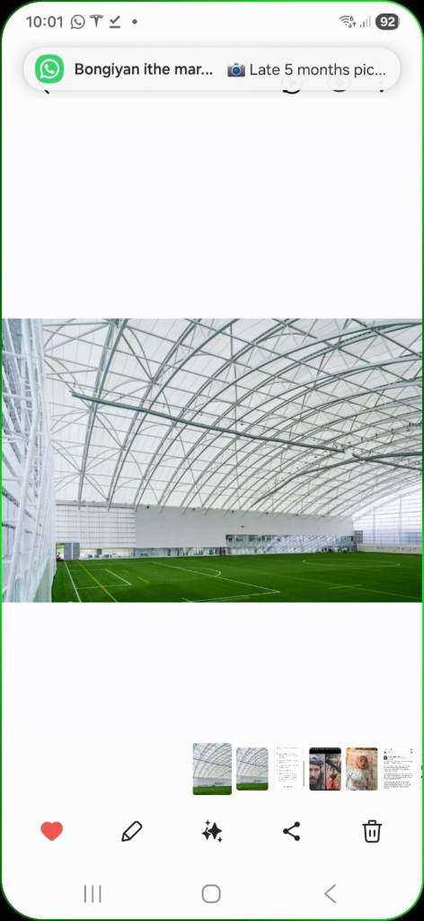 8aside football at Oriam - Heriot Watt University