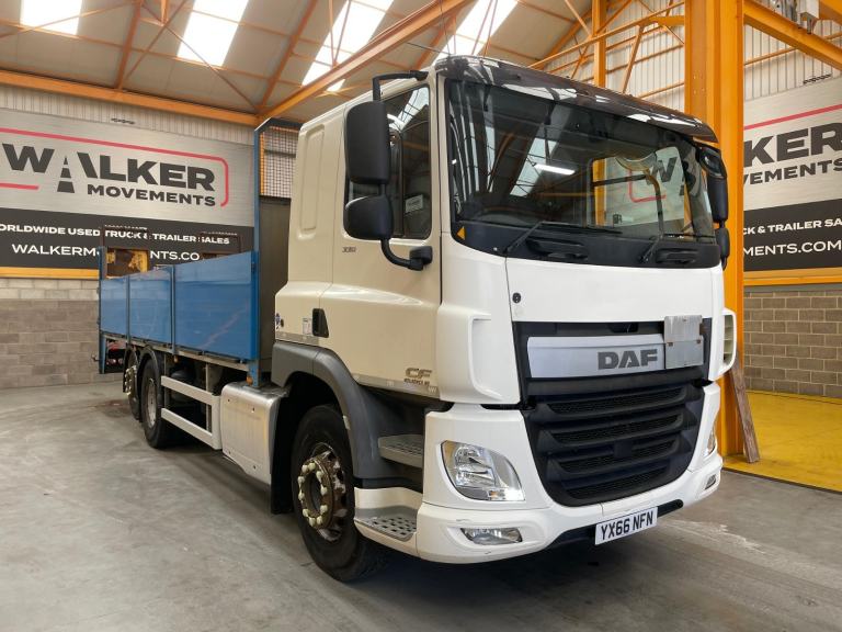 DAF CF330 *EURO 6*, 6X2 DROPSIDE FLATBED - 2016 - YX66 NFN