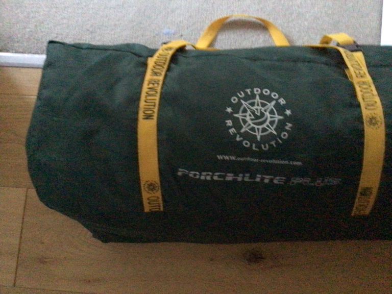 Outdoor Revolution Porchlite Plus Awning – Green, Good Condition