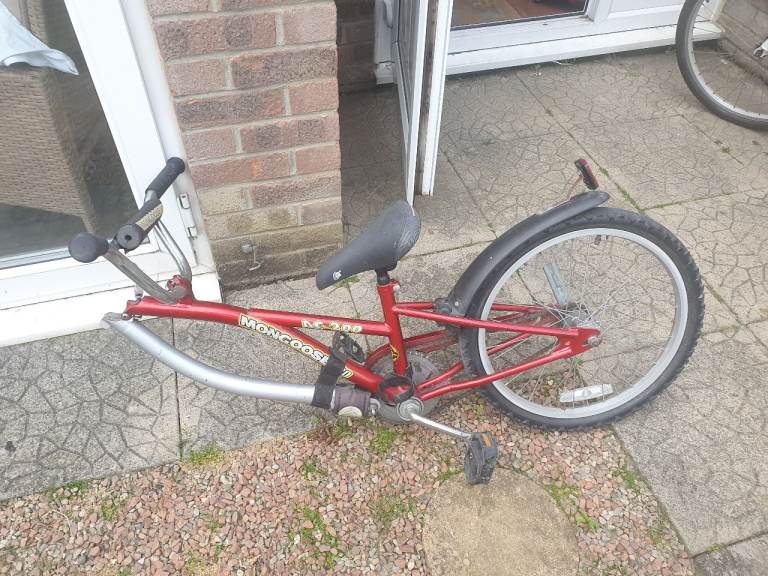 Used tag a long bike.