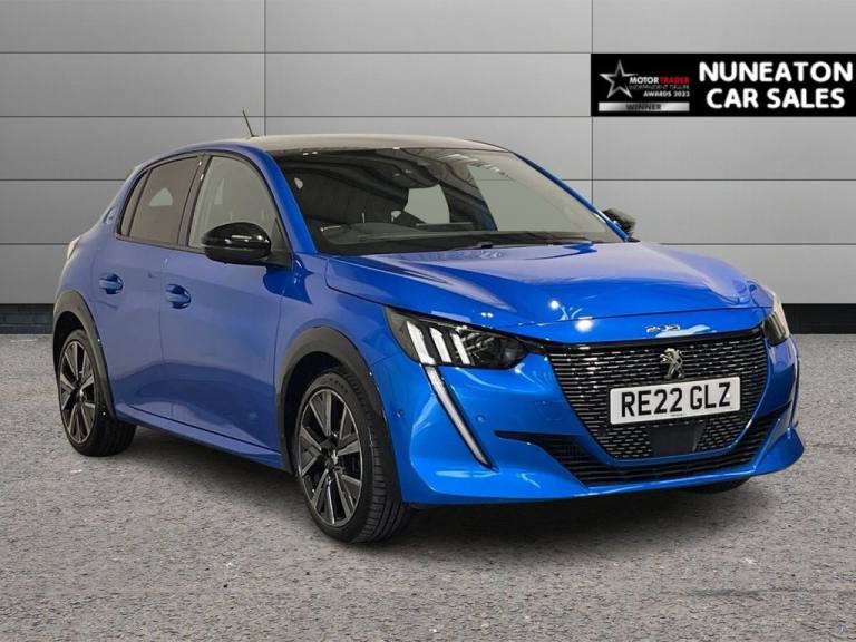 2022 Peugeot 208 1.2 PureTech 100 GT 5dr EAT8 HATCHBACK PETROL Automatic