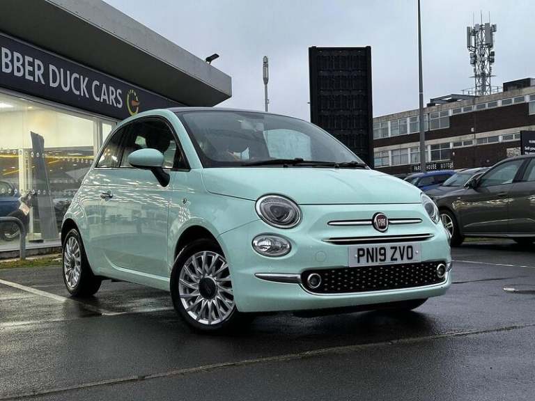 2019 Fiat 500 1.2 Lounge Euro 6 (s/s) 3dr Hatchback Petrol Manual